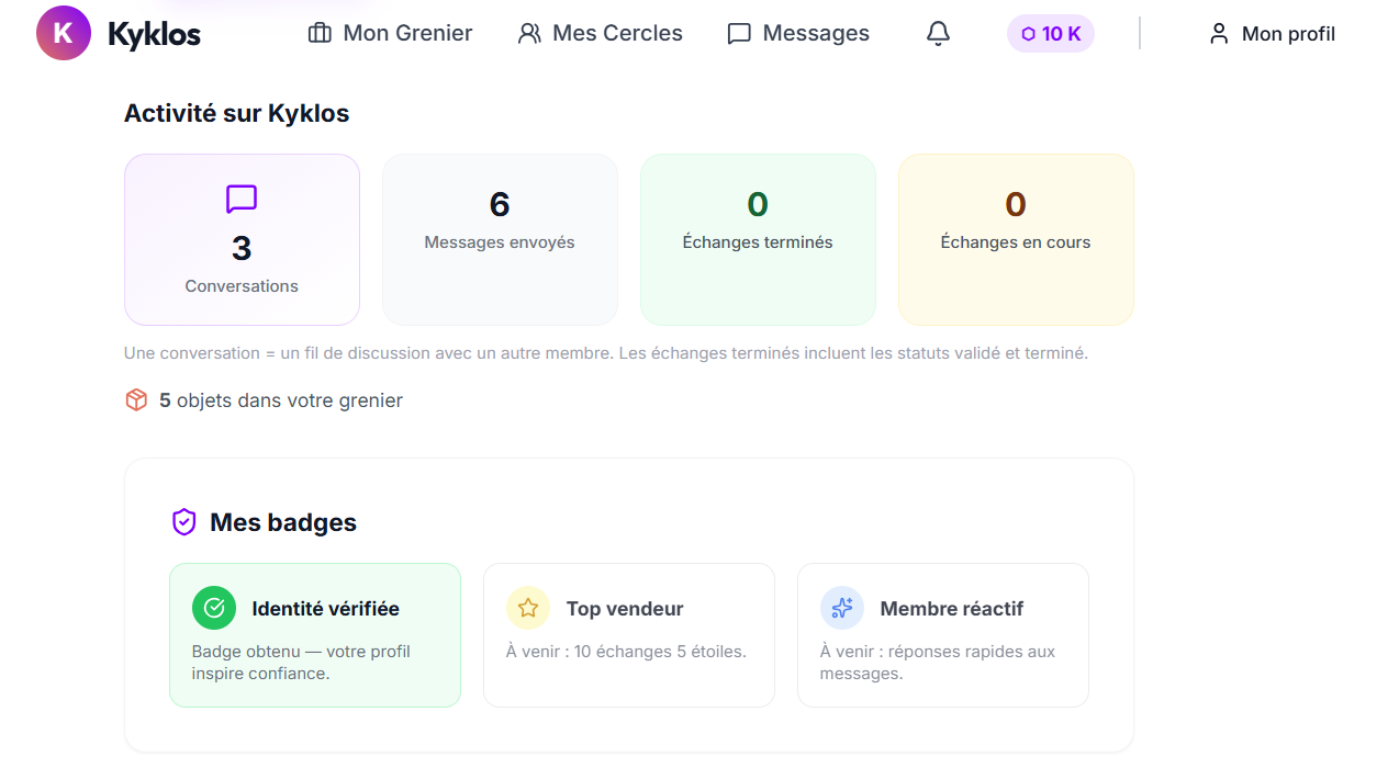 Partie 3- Badges, Krom et astuces d'expert : maîtrisez Kyklos à 100%